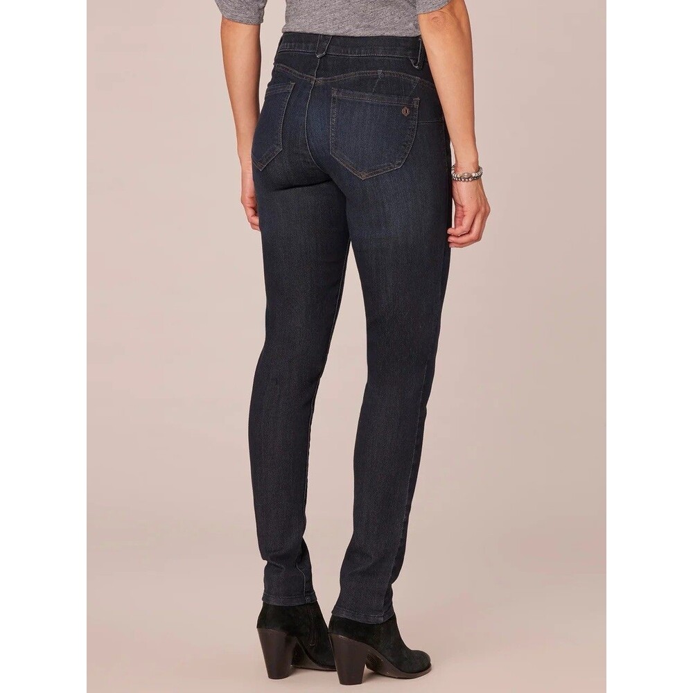 Democracy Absolution Jeans Women’s 4 Dark Wash Skinny Mid Rise Denim